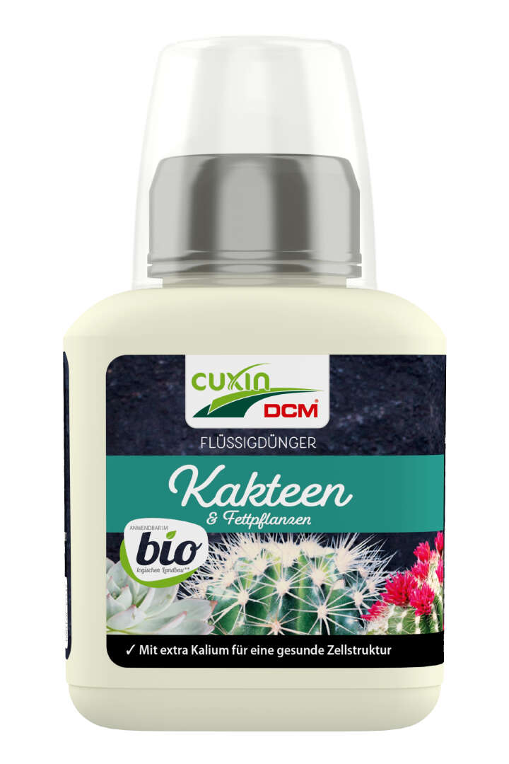 CUXIN Flüssigdünger Kakteen & Fettpflanzen Bio